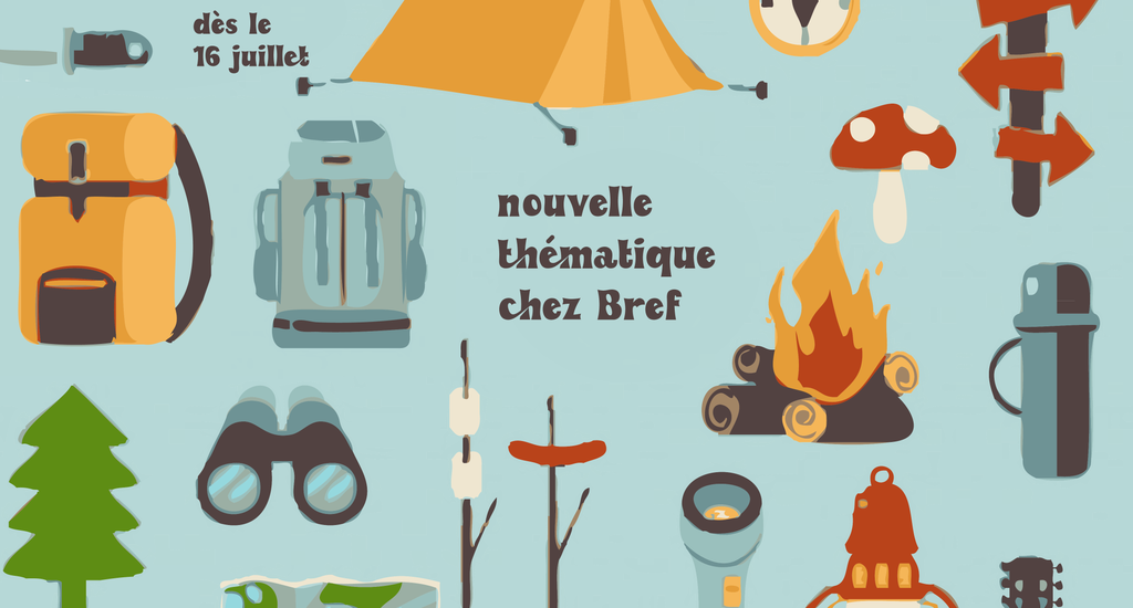 Une thématique estivale: 'colonie de vacances'