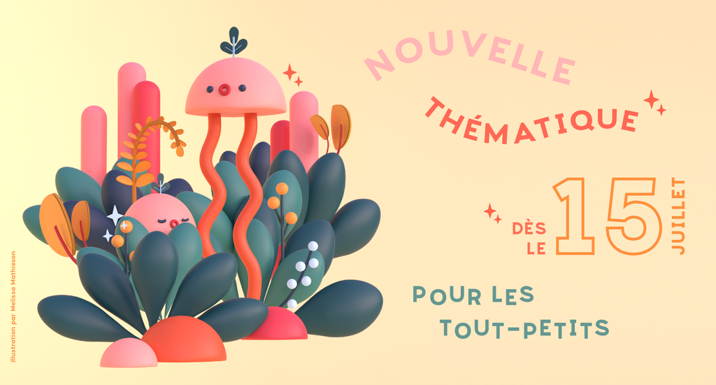 Nouvelle thématique pour les tout-petits cette fois !