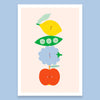 'Fruits and Peas' poster
