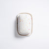 Party ceramic butter dish