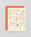 Happy Birthday Animal Greeting Card