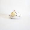 Second-hand ceramic butter dish from Les Ateliers Charlevoix