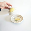Second-hand ceramic butter dish from Les Ateliers Charlevoix