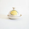 Second-hand ceramic butter dish from Les Ateliers Charlevoix