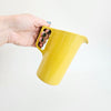 Vintage mustard melamine pitcher