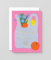 Thank You Bag Greeting Card