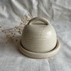Ceramic cream butter dish