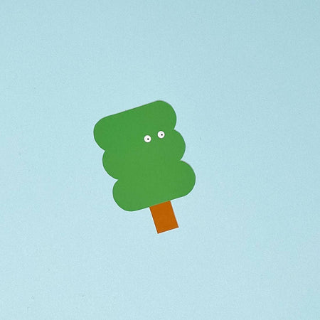 Hiding in the Tree Sticker