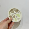 Small Lime Terrazzo Plate