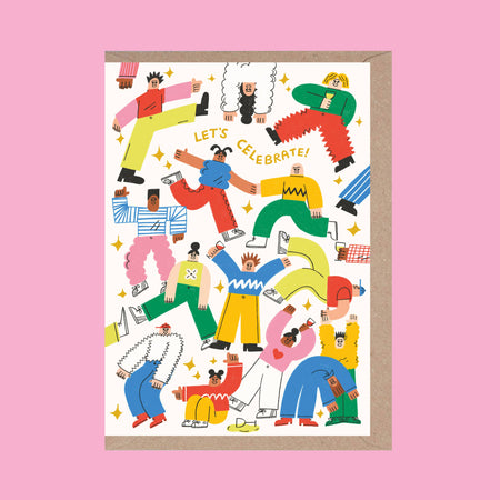 Let's Celebrate Greeting Card