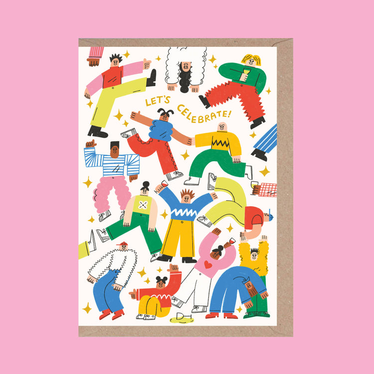 Let's Celebrate Greeting Card