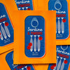 Affiche risographie 'Sardine Al pomodoro'