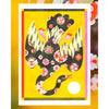 Risograph poster 'Sing'