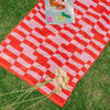 Poppy bath towel