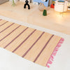 Pastel Striped Runner Rug