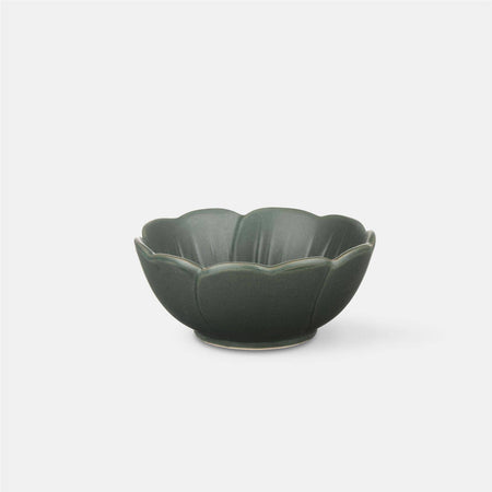 Mini ceramic flower bowl