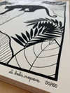 Screen-printed poster 'Panther'