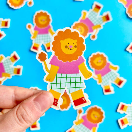 Lion Sticker
