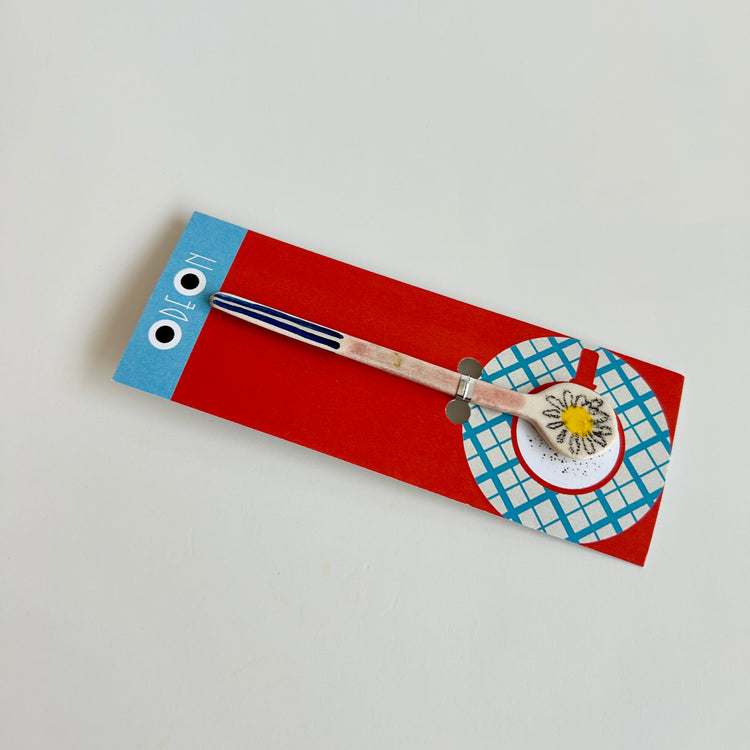 Small ceramic spoon