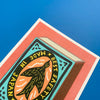 'Best Safety Matches' risograph poster