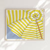 'Yellow Umbrella' Poster