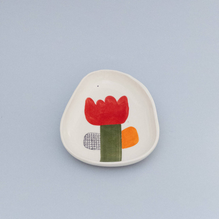 Ceramic Tulip Egg Tray