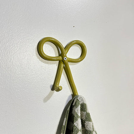Crochet Bow moutarde
