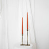 Terracotta Taper Candle Duo