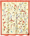 'They play' shower curtain