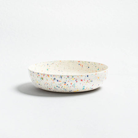 Party ceramic pasta plate