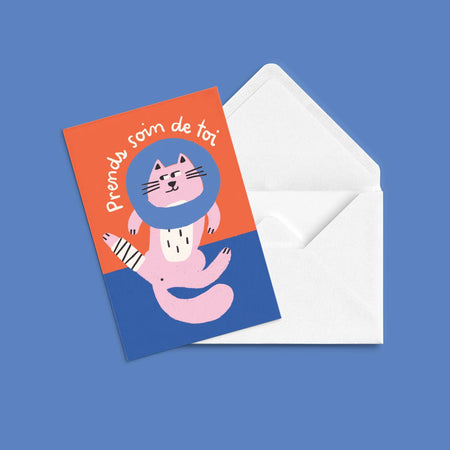 Take care of yourself greeting card