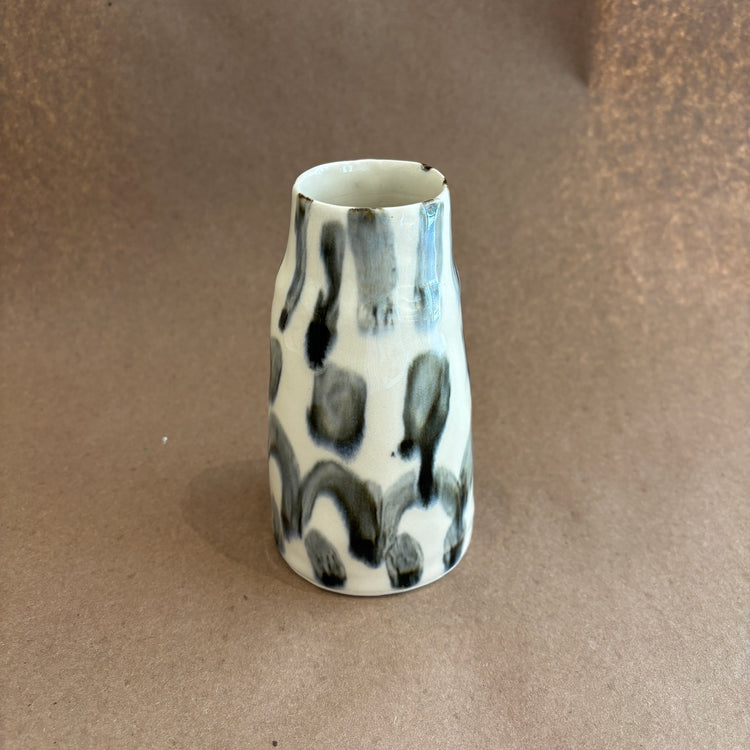 Small abstract ceramic vase #50