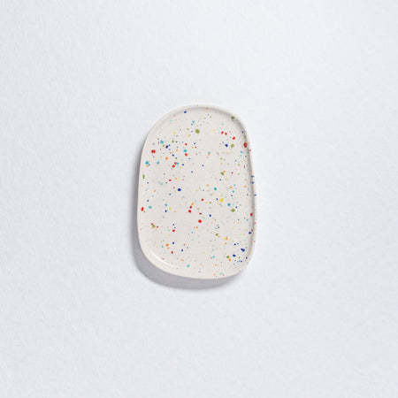 Small Organic Ceramic Party Tray