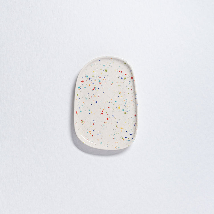 Small Organic Ceramic Party Tray
