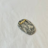 Broche en céramique Face