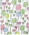 Shower curtain 'The banana tree'