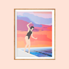 Poster 'By the pool'