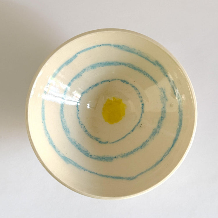 Small round soup plate