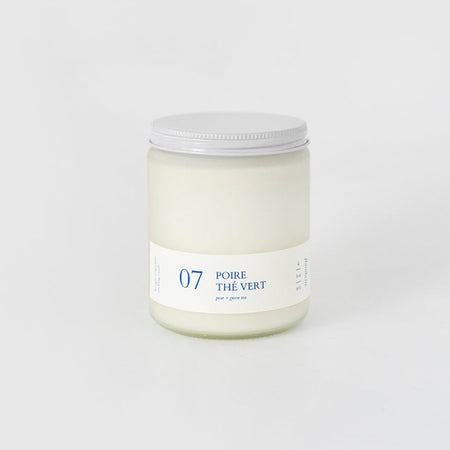 Pear Candle + Green Tea