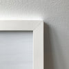 Cadre de bois blanc avec vitre [A3 - 11.7po x 16.5po]