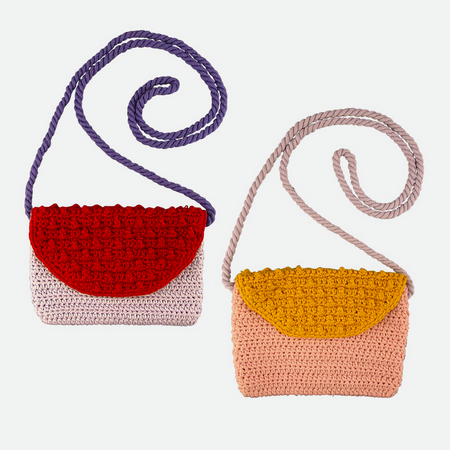 Petit sac à main Crochet [couleurs variées]