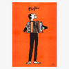Risography poster 'Flonflons'