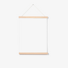 Oak magnetic poster holder 8in / 20cm