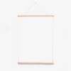 Support affiche magnétique chêne 20po / 51cm