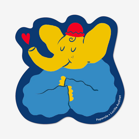 Elephant Sticker