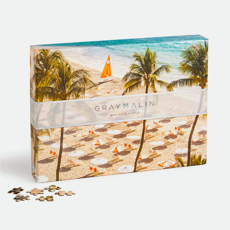 Puzzle The Beach Club de Gray Malin - 1000 morceaux