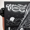Screen printed poster 'The Bridge'