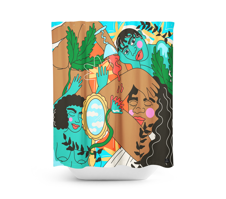 'Come on in, Georgeous' Shower Curtain