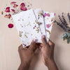 DIY set making flower paper