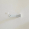 Support à papier hygiénique compact blanc